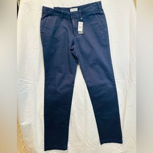 Mens 32x34 Express Navy Pants
